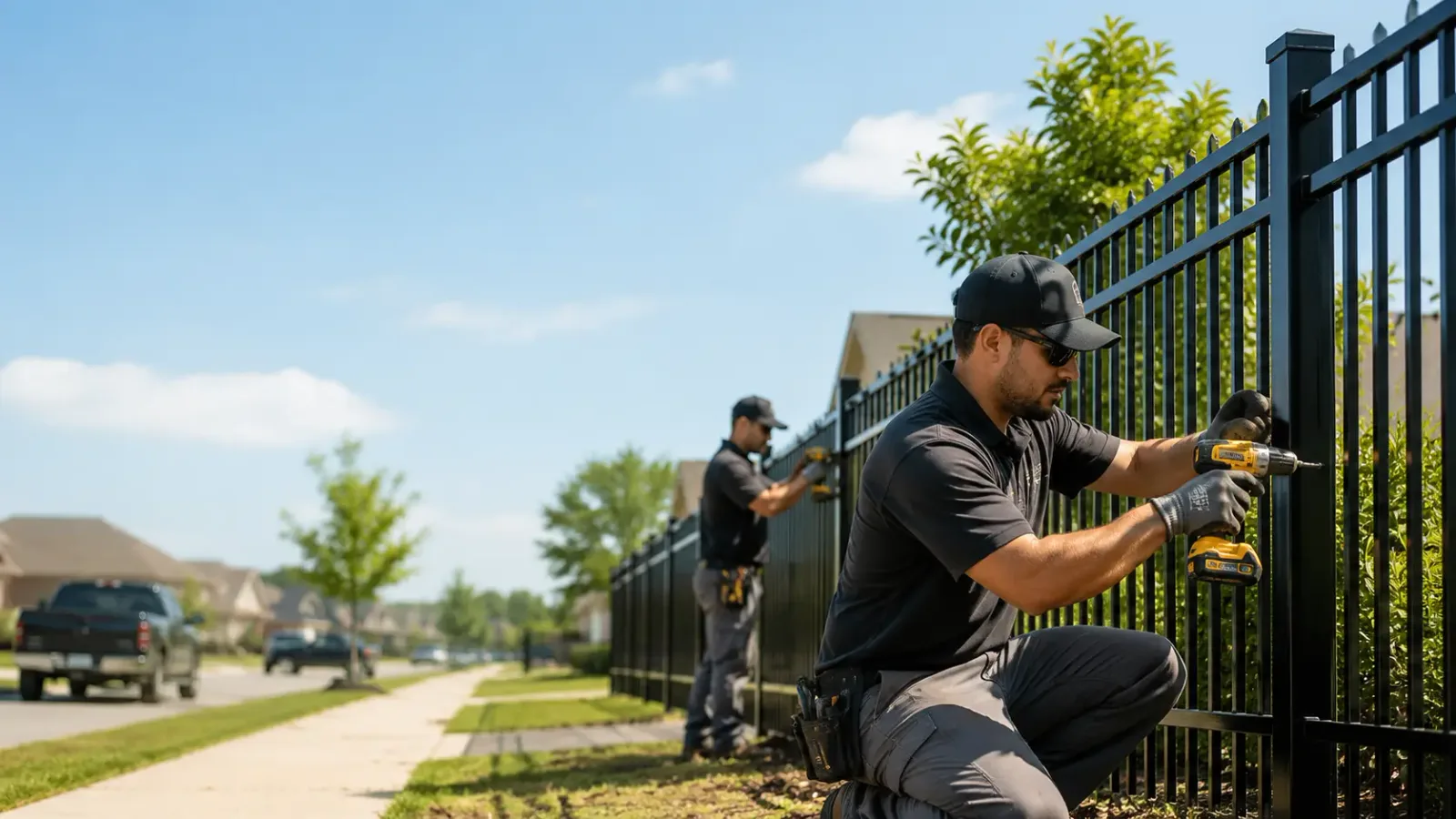 Metal Fence Installation in New Salisbury, IN